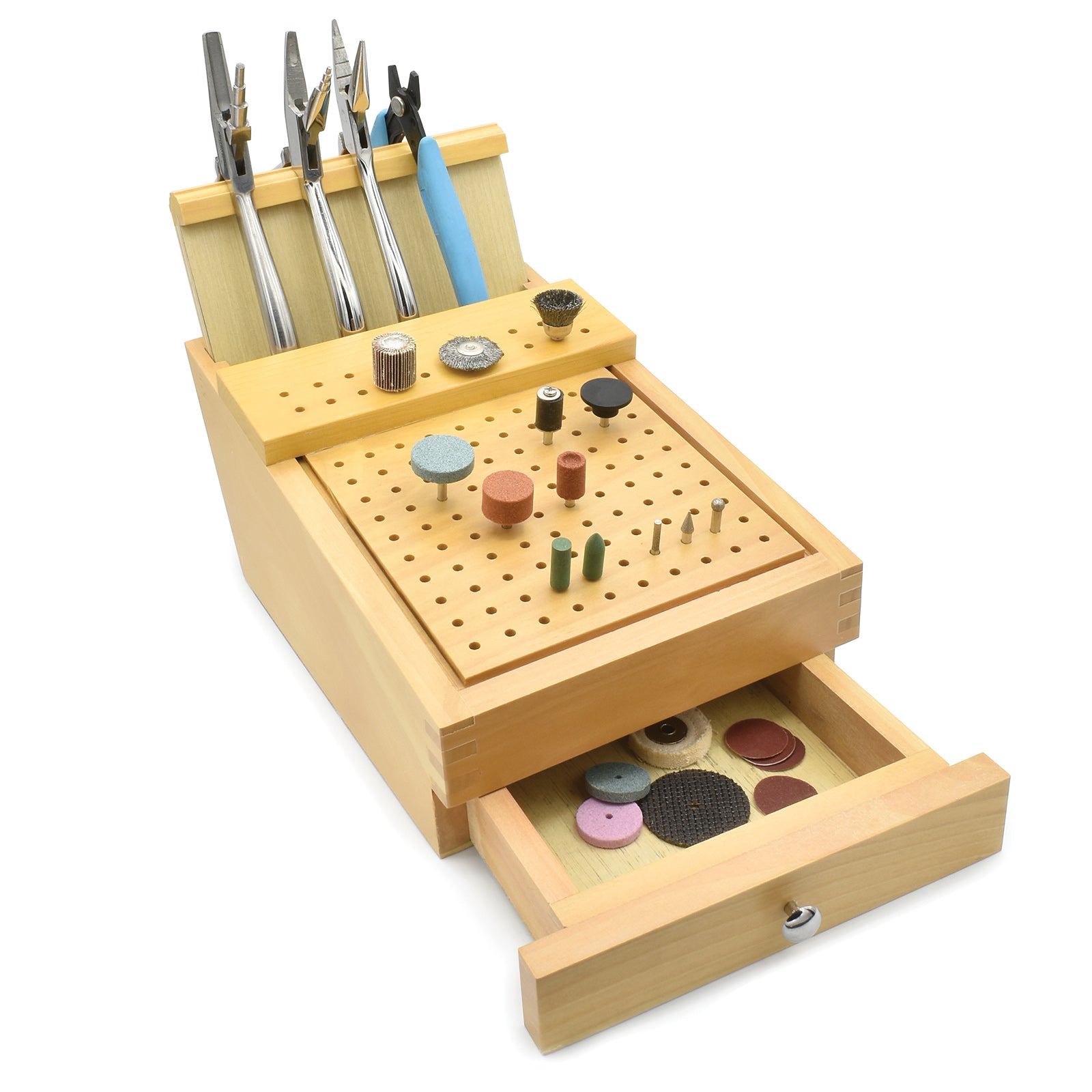 Rotary Plier Rack Micro-Mark Rotary Tool Accessory and Plier Organizer