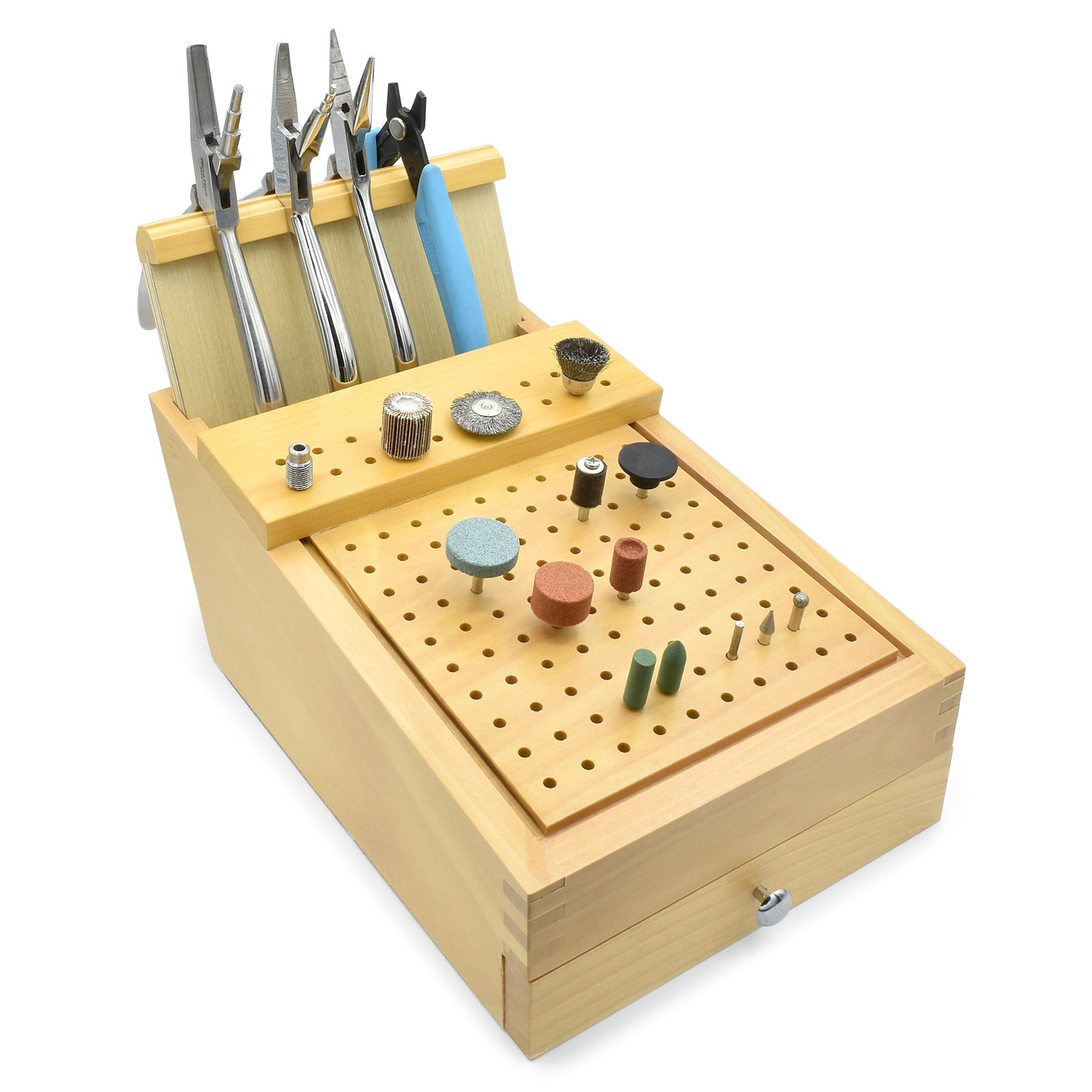 Rotary Plier Rack Micro-Mark Rotary Tool Accessory and Plier Organizer