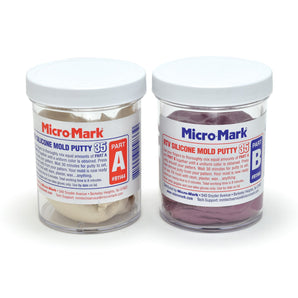 Micro-Mark RTV Silicone Mold Putty 35 (Medium)