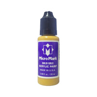 Micro - Mark Solid Gold Paint, 20ml