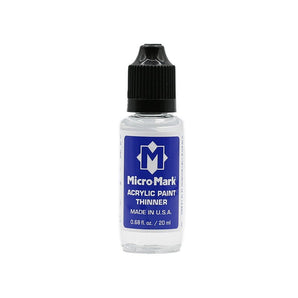 Micro-Mark Thinner Acrylic Paint, 20ml