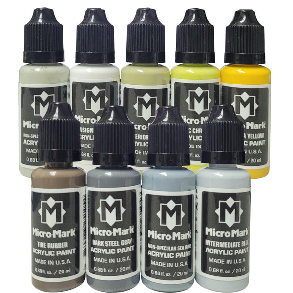 ICM 3004 Acrylic Paint Set (80 jars) modellismo