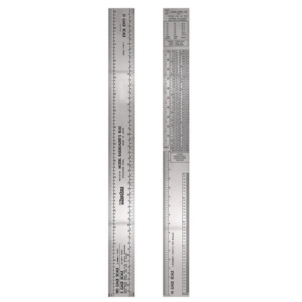 Excel Deluxe Model Railroad Reference Ruler And Scale Excel Deluxe ...