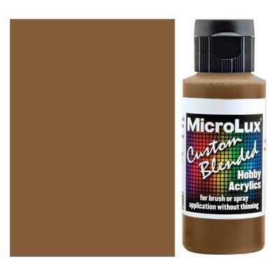 MicroLux Rust Airbrush Paint, 2oz