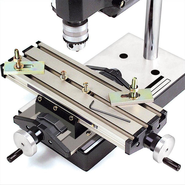 MicroLux® X-Y Table Attachment – Precision Drill Press Accessory