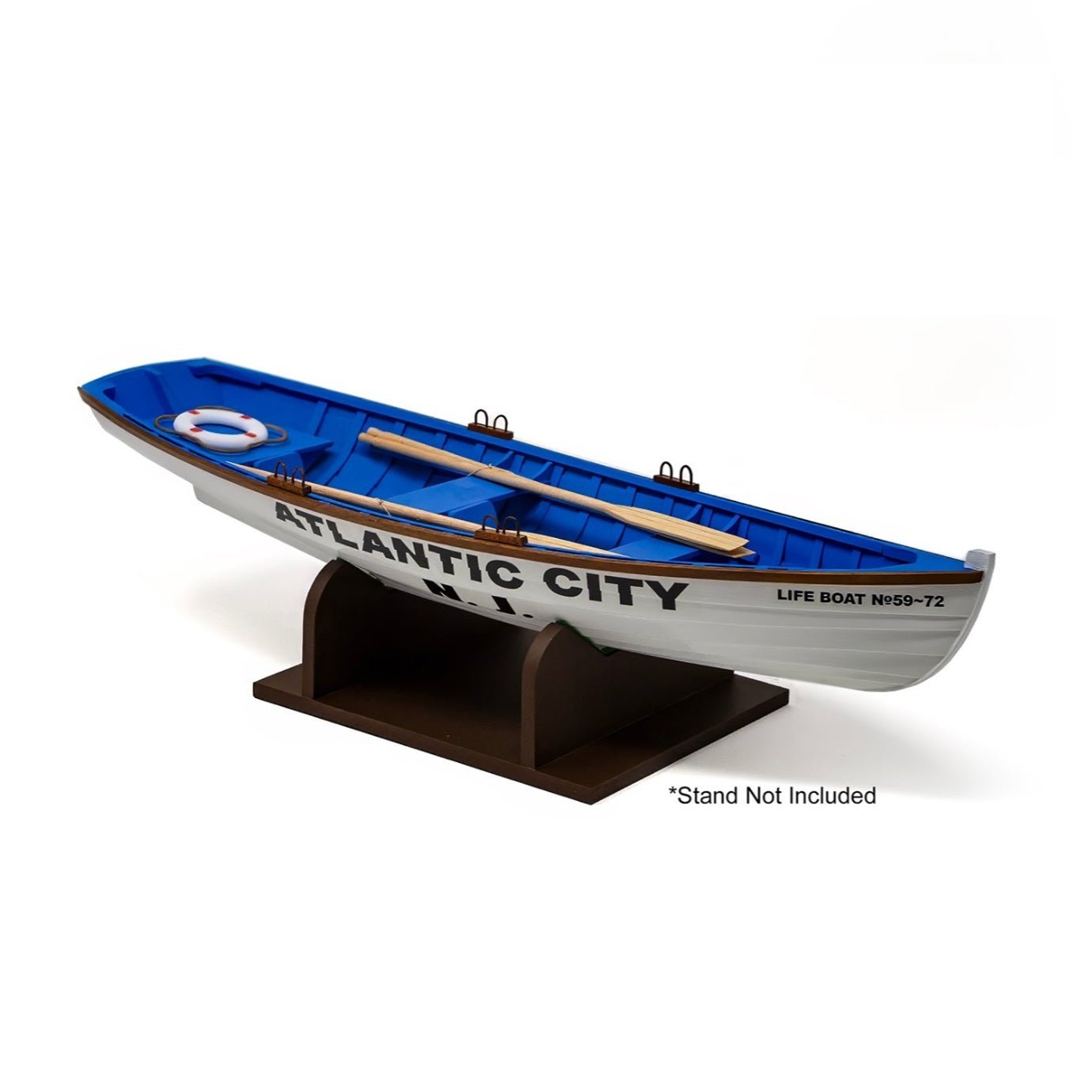 Midwest Sea Bright Dory Wooden Model Kit, 1/16 Scale - Micro - Mark Scale Model Kits