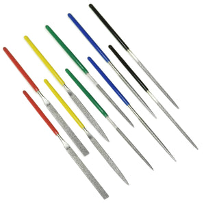 Mini Diamond Needle Files, Set of 10