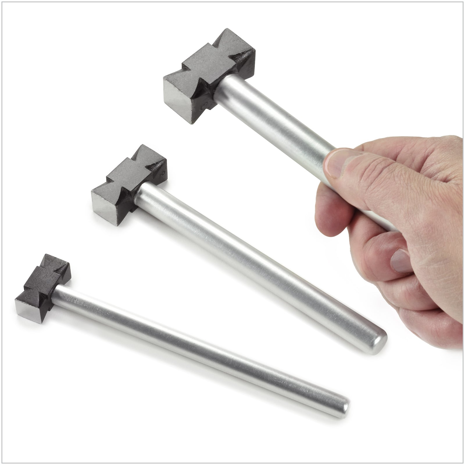 Miniature Machinist's Hammers, Set of 3