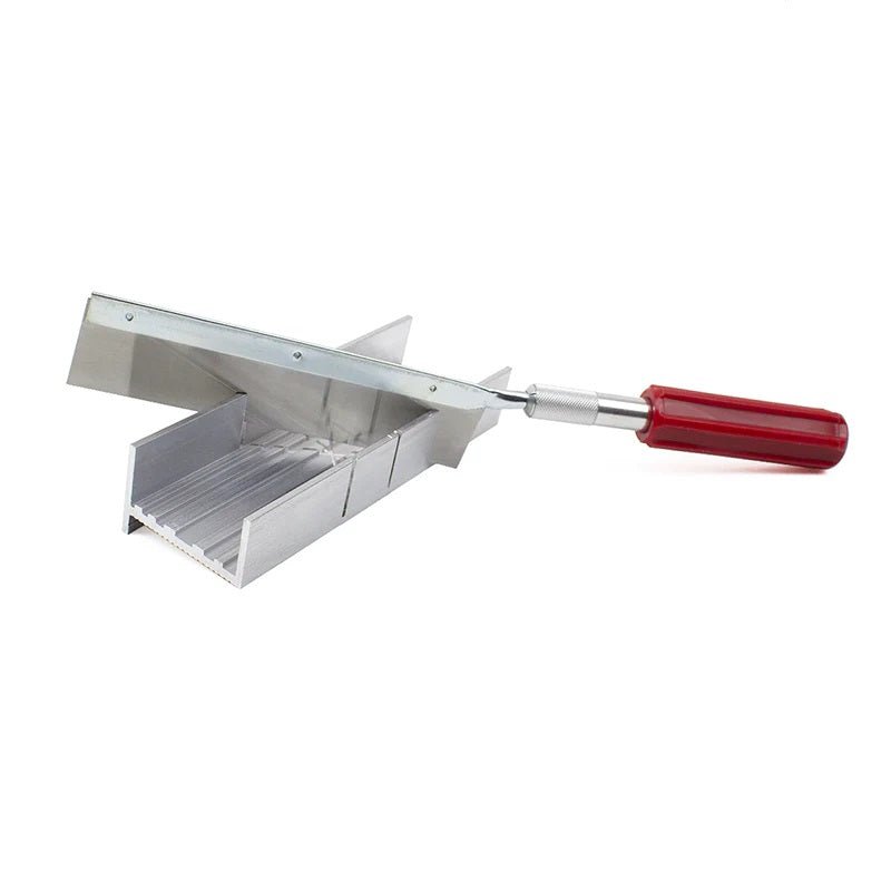 Miter Box And Saw Set - Basic Woodworking Tool For Accurate Angle Cuts