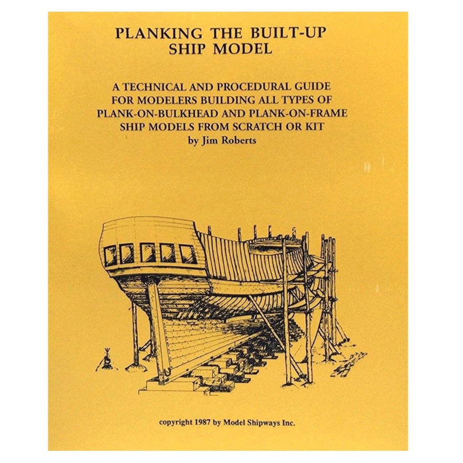 Model Shipways "Planking The Built - Up Ship Model" Book - Micro - Mark Scale Model Accessories