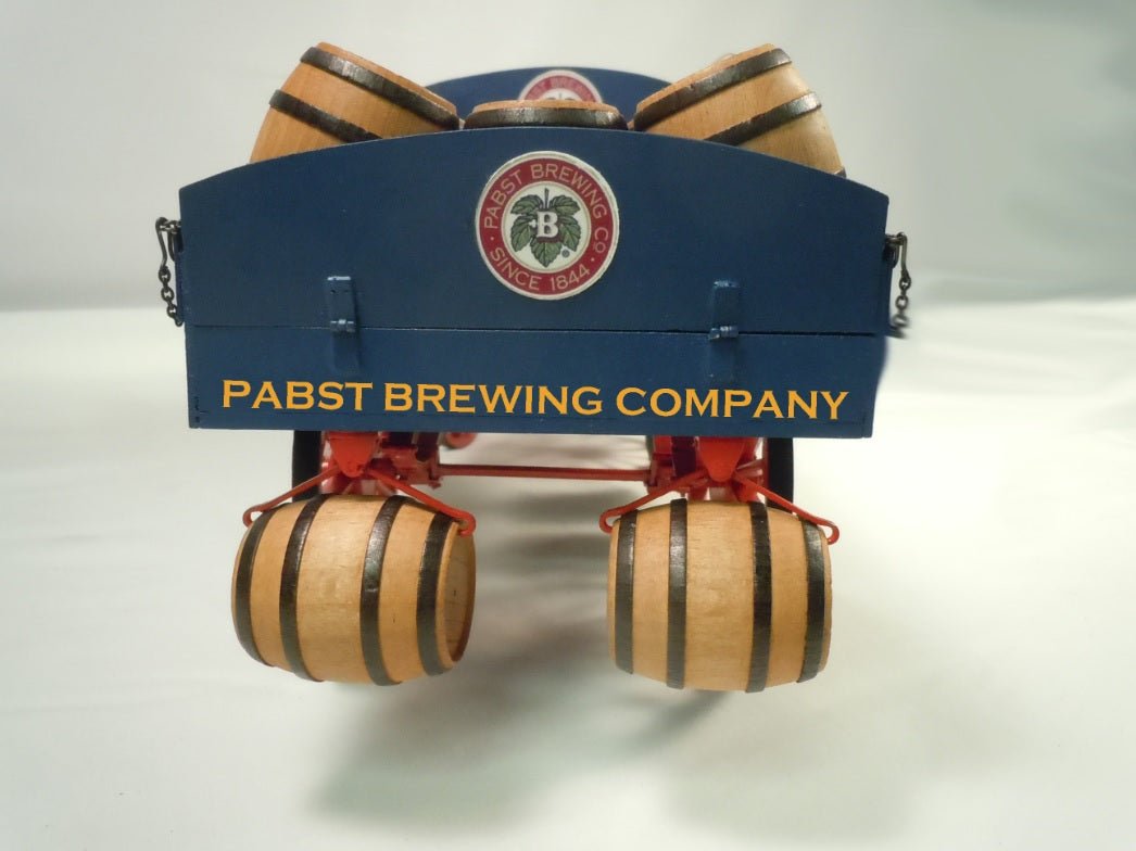 Model Trailways Pabst Beer Beer Wagon, 1/12 Scale 