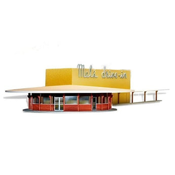 Moebius Models® "Mel's Drive - In" Plastic Model Kit, HO Scale