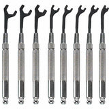 Moody Tools 8 - piece Metric Open End Wrench Set