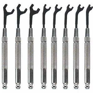 Moody Tools 8 - piece Metric Open End Wrench Set