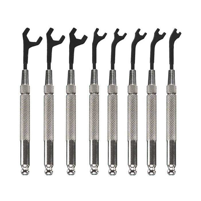 Moody Tools 8-piece Open End Wrench Set – Micro-Mark
