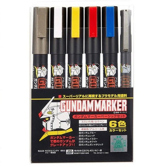 Mr.Hobby Gundam Marker Basic Set (Set of 6)