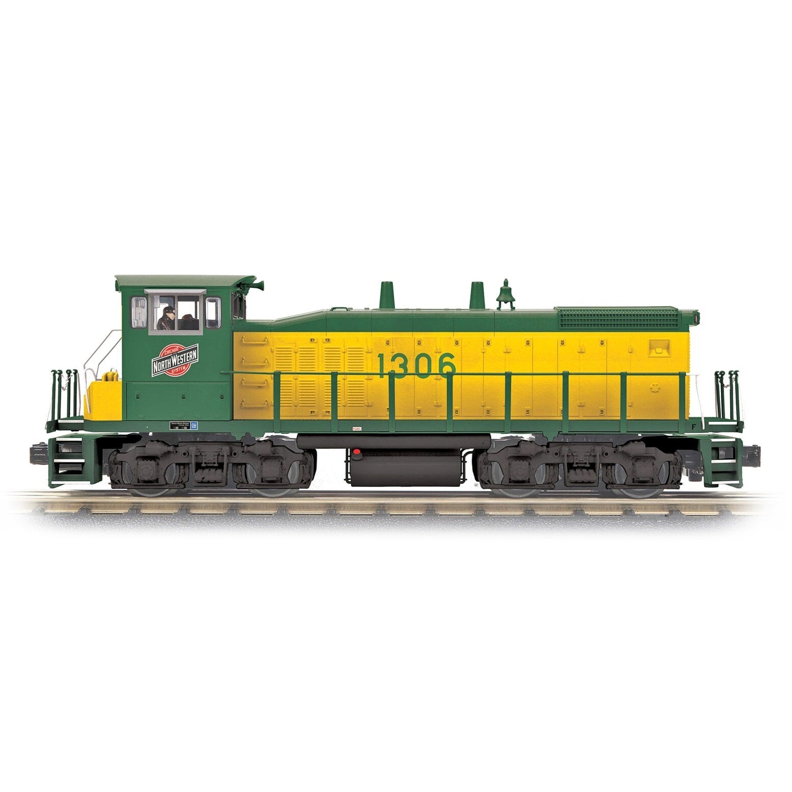 MTH® RailKing® MP15DC Diesel Engine w/Proto - Sound 3.0 Chicago Northwestern, O Gauge - Micro - Mark Locomotives