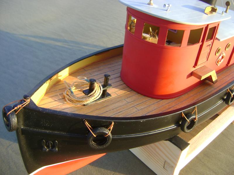 Nauticurso Mighty Mite Steam Powered Harbor Tug Boat Kit, 1/64 Scale - Micro - Mark Scale Model Kits