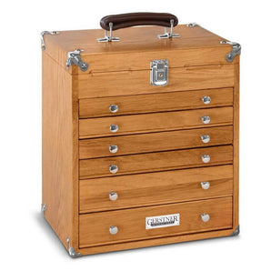 Oak 6 - Drawer Chest