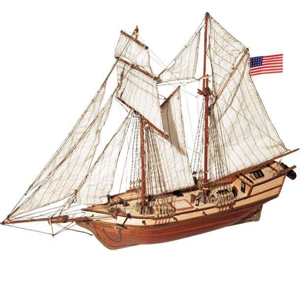 OcCre® #12500 Albatross Wooden Ship Kit, 1/100 Scale - Micro - Mark Scale Model Kits