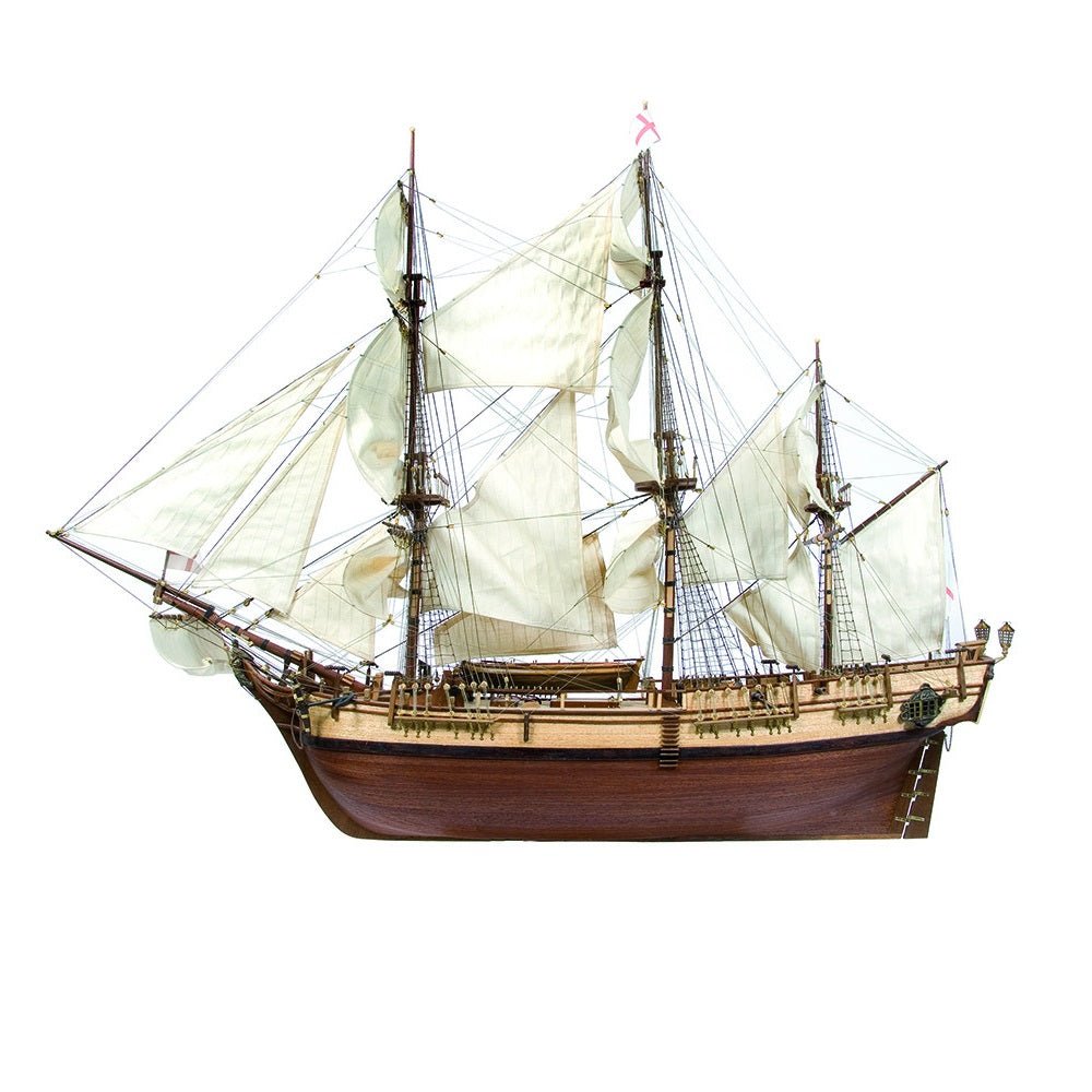 OcCre® HMS Bounty Wooden Ship Kit, 1/45 Scale - Micro - Mark Scale Model Kits