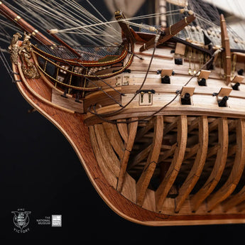 OcCre HMS Victory Wooden Model Kit - Limited Edition Shipyard Version, 1/87 Scale