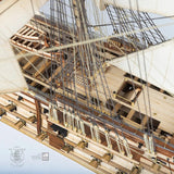 OcCre HMS Victory Wooden Model Kit - Limited Edition Shipyard Version, 1/87 Scale