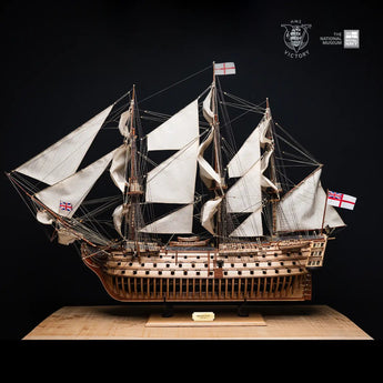 OcCre HMS Victory Wooden Model Kit - Limited Edition Shipyard Version, 1/87 Scale