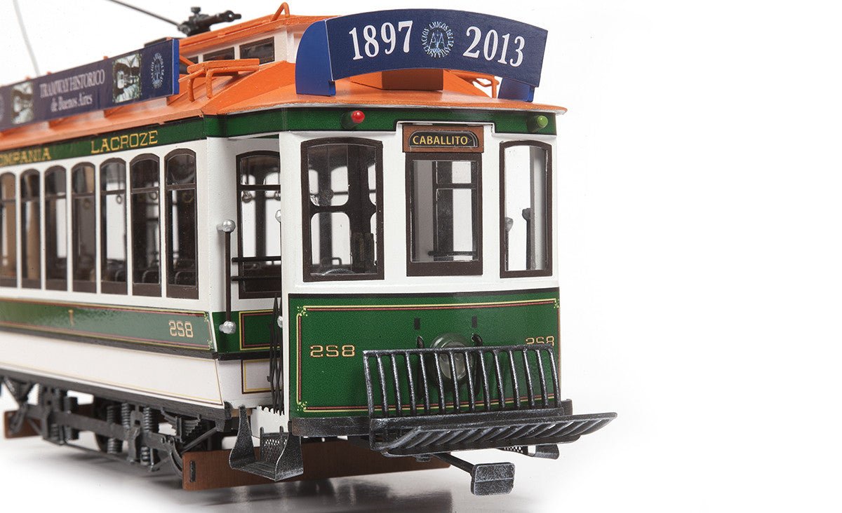 OcCre® Lacroze "Buenos Aires" Tram Model Kit, 1/24 Scale - Micro - Mark Scale Model Kits