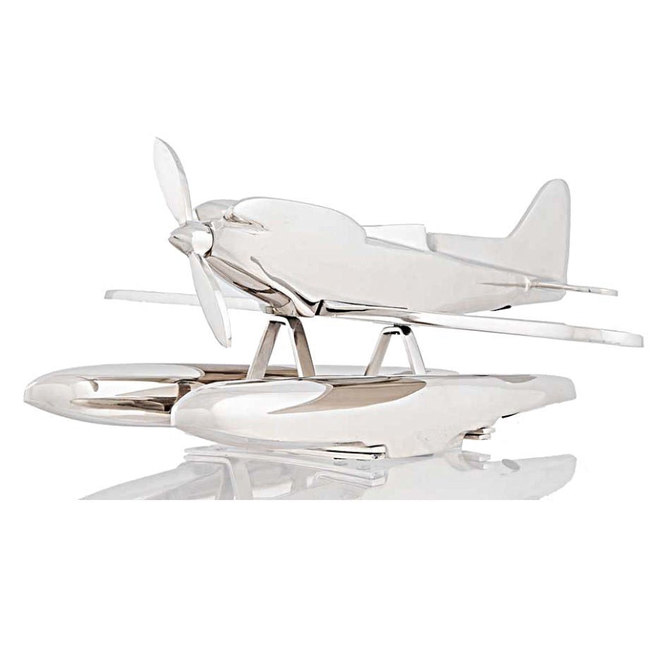Old Modern Handicrafts Aluminum Seaplane Model