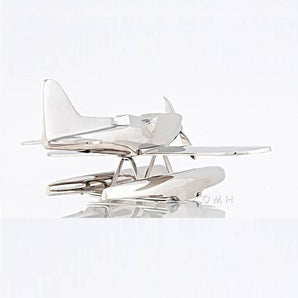 Old Modern Handicrafts Aluminum Seaplane Model