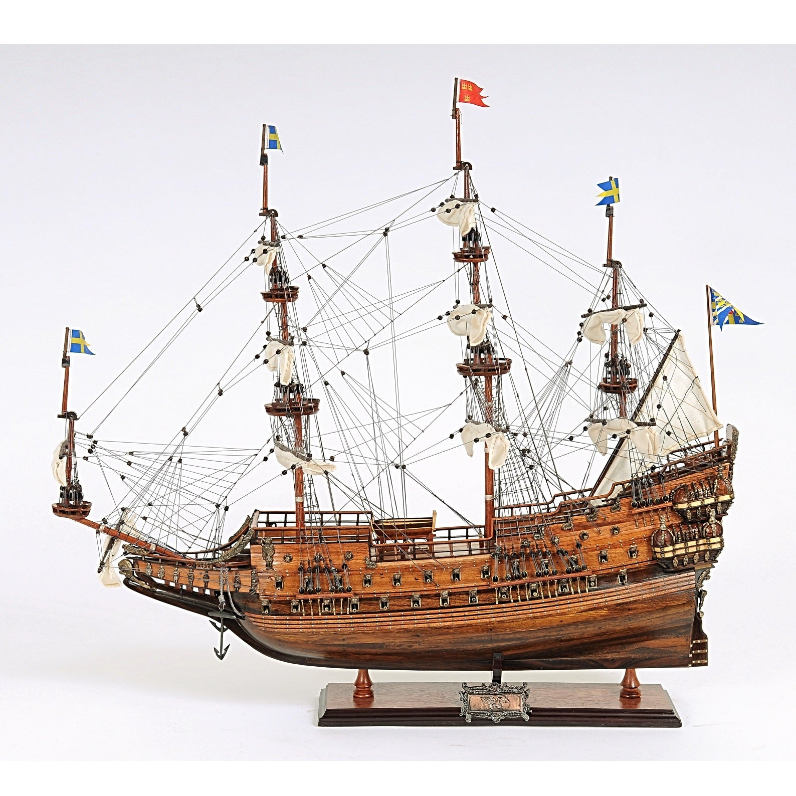 Old Modern Handicrafts Exclusive Edition Fully Assembled ^Vasa Warship - Micro - Mark Pre - Built