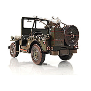 Old Modern Handicrafts Green 1940 Willys-Overland Jeep - 1/12 Scale