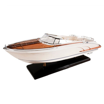 Old Modern Handicrafts, Italy Speedboat Rivarama Model, Pre-built Model