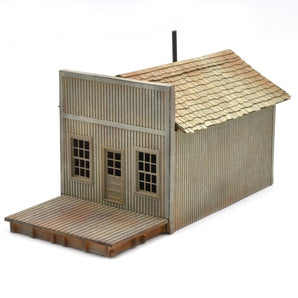 Old West Sheriff's Office, HO Scale, Laser - Art by Scientific