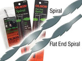 Olson® Plain End Spiral Tooth Scroll Saw Blades (.034 x .032 Inch, 46 TPI)