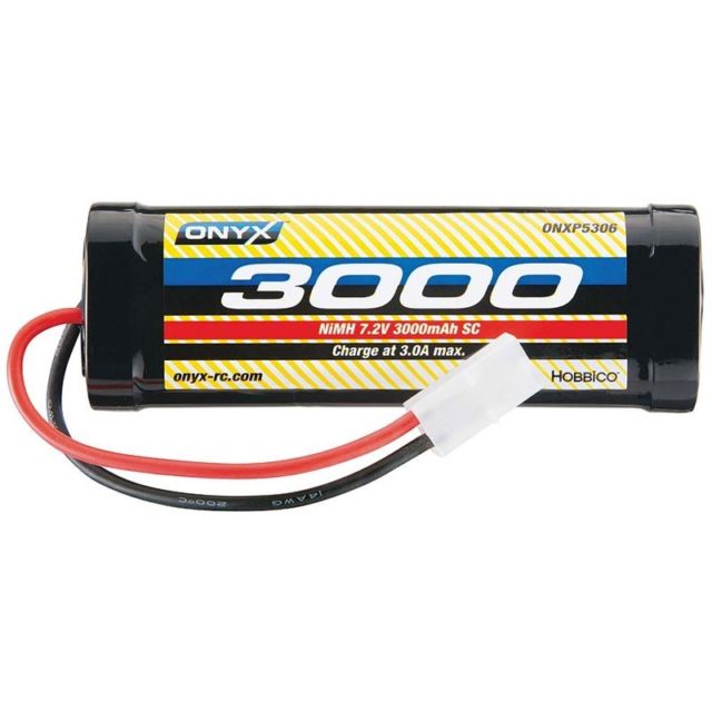 Onyx 7.2V, 3000 MAH, NiCad Battery Pack