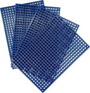 ORGANIZER GENIE™ 4 Piece Pegboard Set - Blue