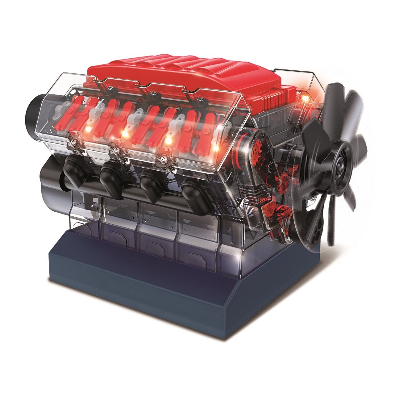 OWIKIT VROOM! STEM V8 Combustion Engine Model Kit