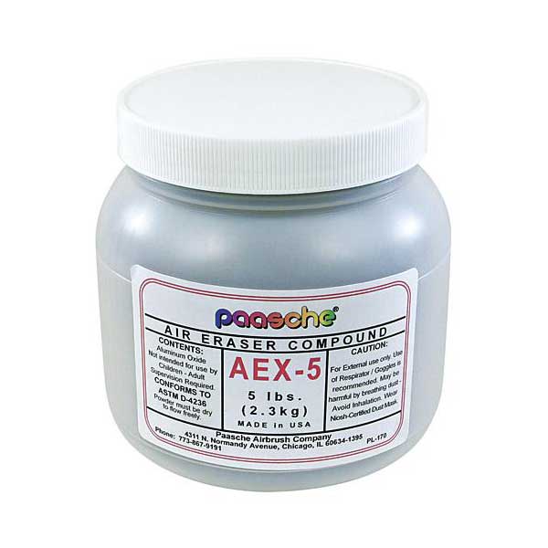 Paasche AEX - 5 - 240 Aluminum Oxide Abrasive, 5 lbs.
