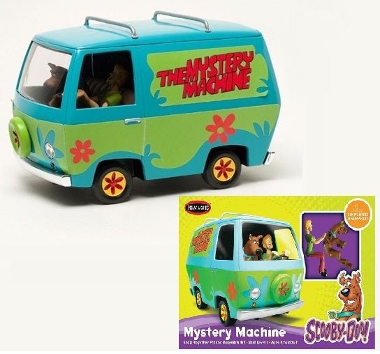 Polar Lights® Scooby Doo Mystery Machine Snap Plastic Model Kit, 1/25 Scale