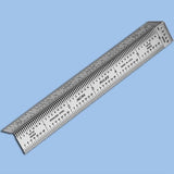 Precision Bend Rule, 6 Inch