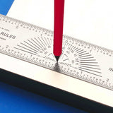 Precision Centering Rule, 12 Inch