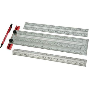 Precision Marking Rule Set, 12 Inch