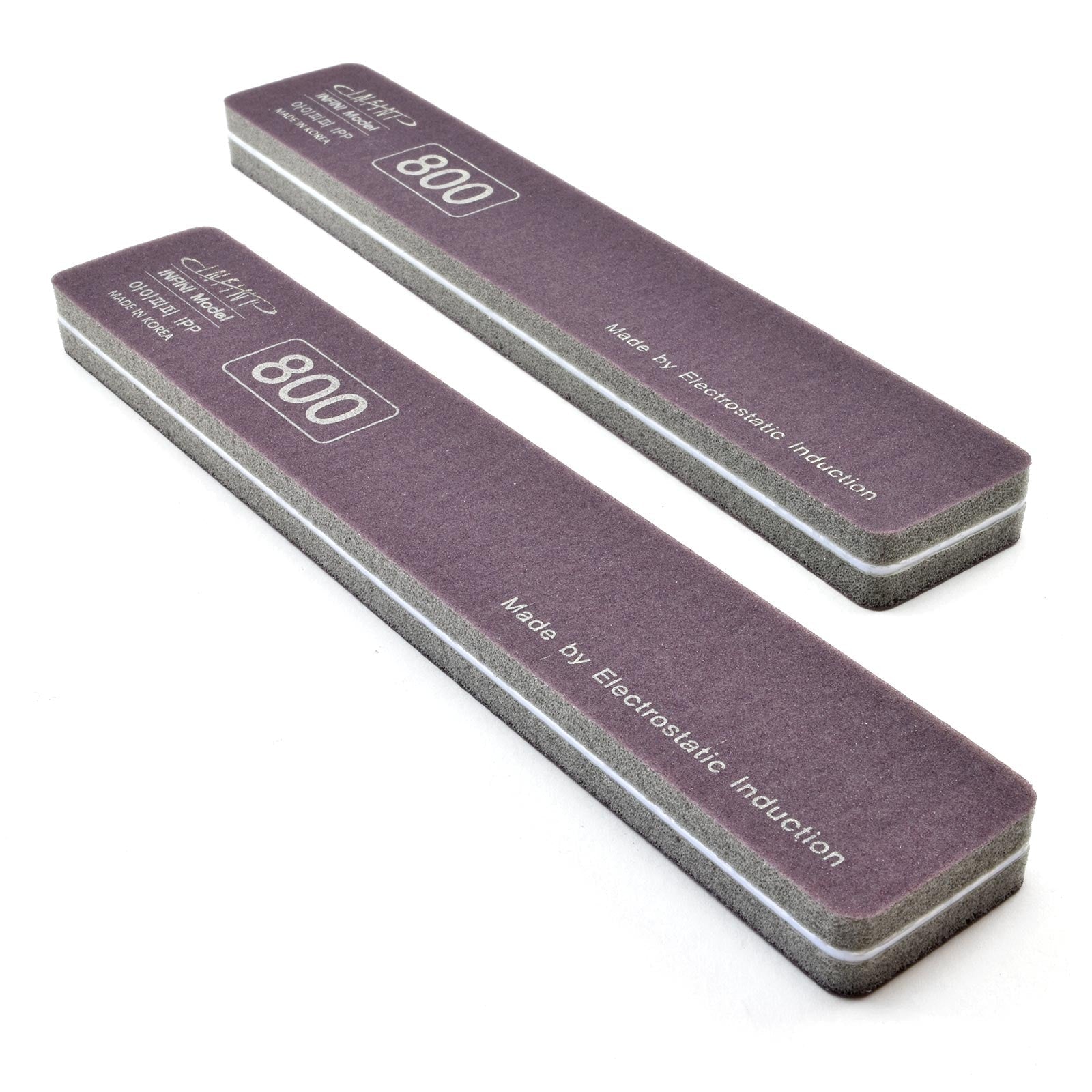Premium Ultra - Precision Softback Sanding Stick by Infini Model, Super Fine 800 Grit, 2 - Pack Refill - Micro - Mark Painting Accessories