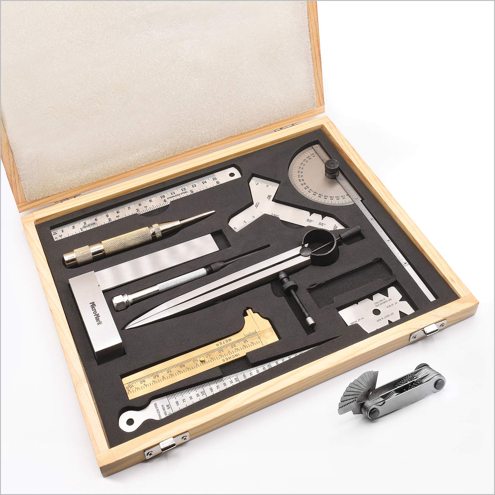 Professional 11-piece Marking and Measuring Set