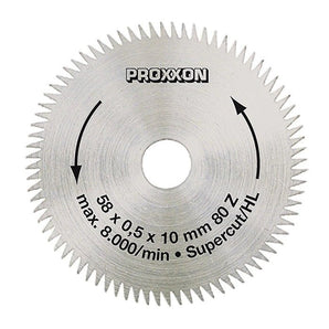 Proxxon Crosscut Blade Super-Cut for MicroLux® Minature Table Saw