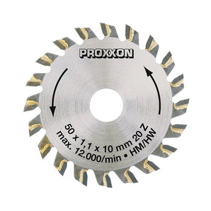 Proxxon Tungsten Tipped Carbide Saw Blade