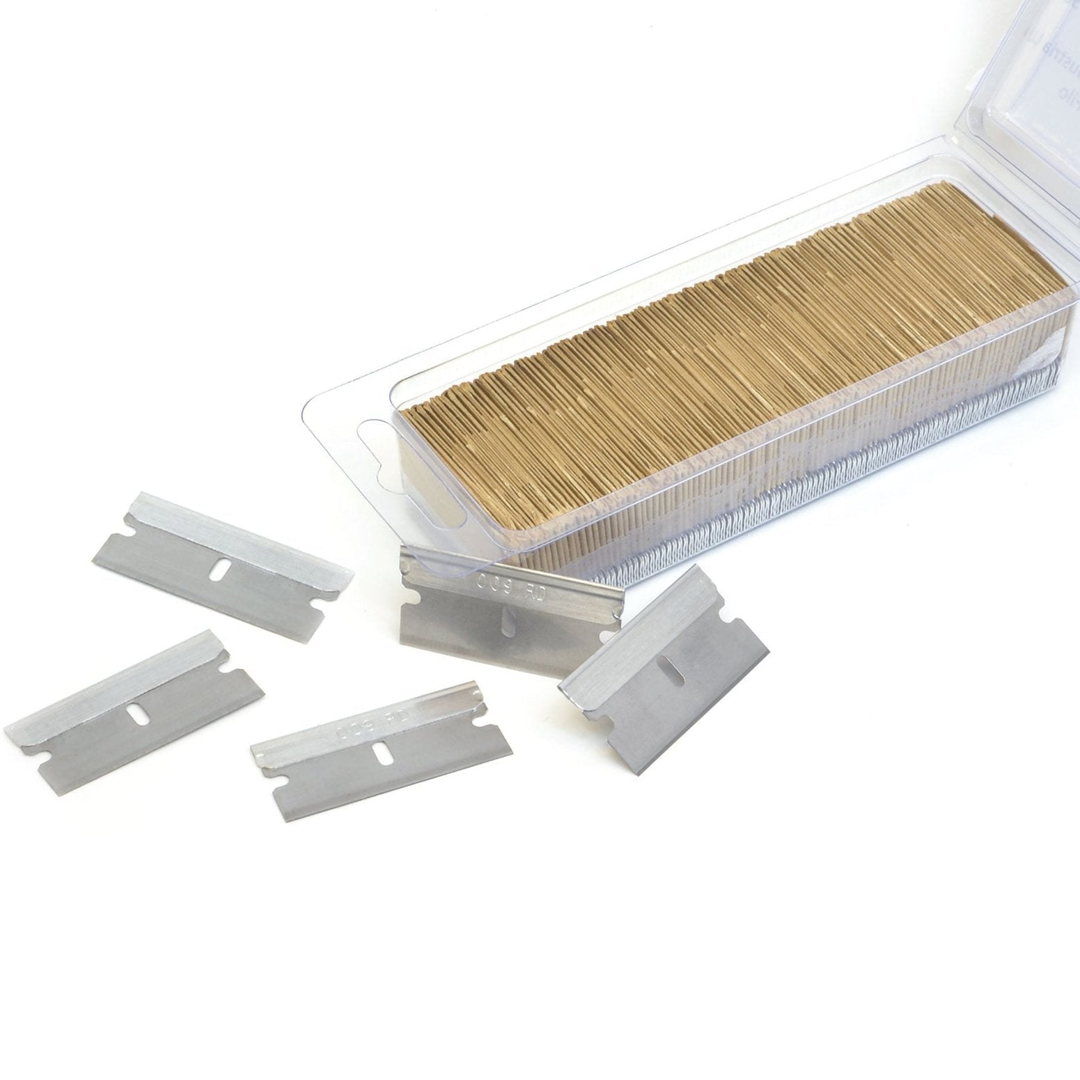 Razor Blades | 100 Pack Carbon Steel Cutting Blades | Micro-Mark