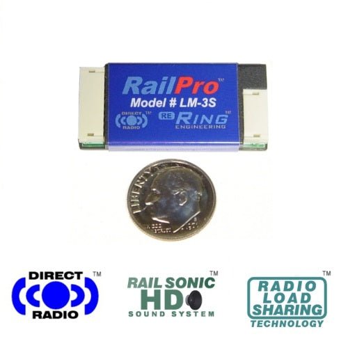 Ring Engineering LM - 3S RailPro HO Scale Locomotive Module w/Sound